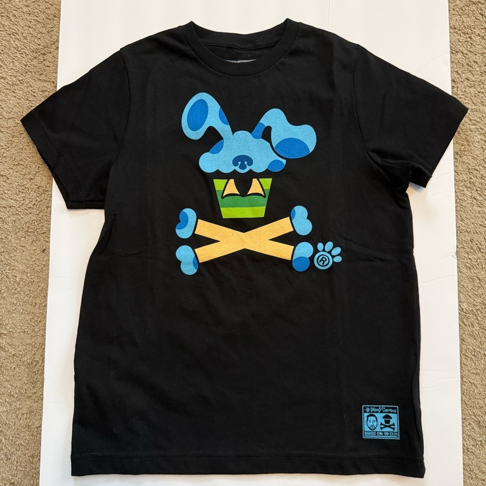 Kids Medium Johnny Cupcakes Limited Edition Blues Clues Tee